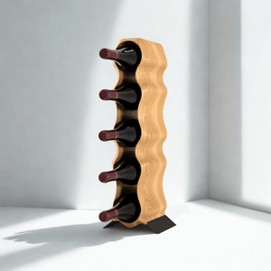 Max Levi Natura Select Oak wood wood wine rack, wine stand rack, a wine rack, lifestyle image