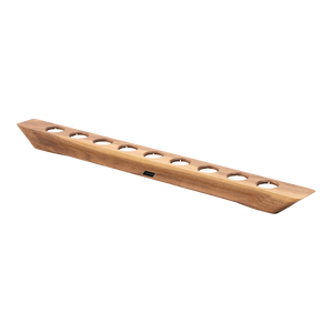Max levi Balmy tea light candle holder, American Walnut, tea candle holder, diagonal image
